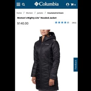 Columbia Omni-Heat lightweight jacket